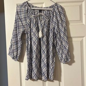 Chaps Blouse Size M